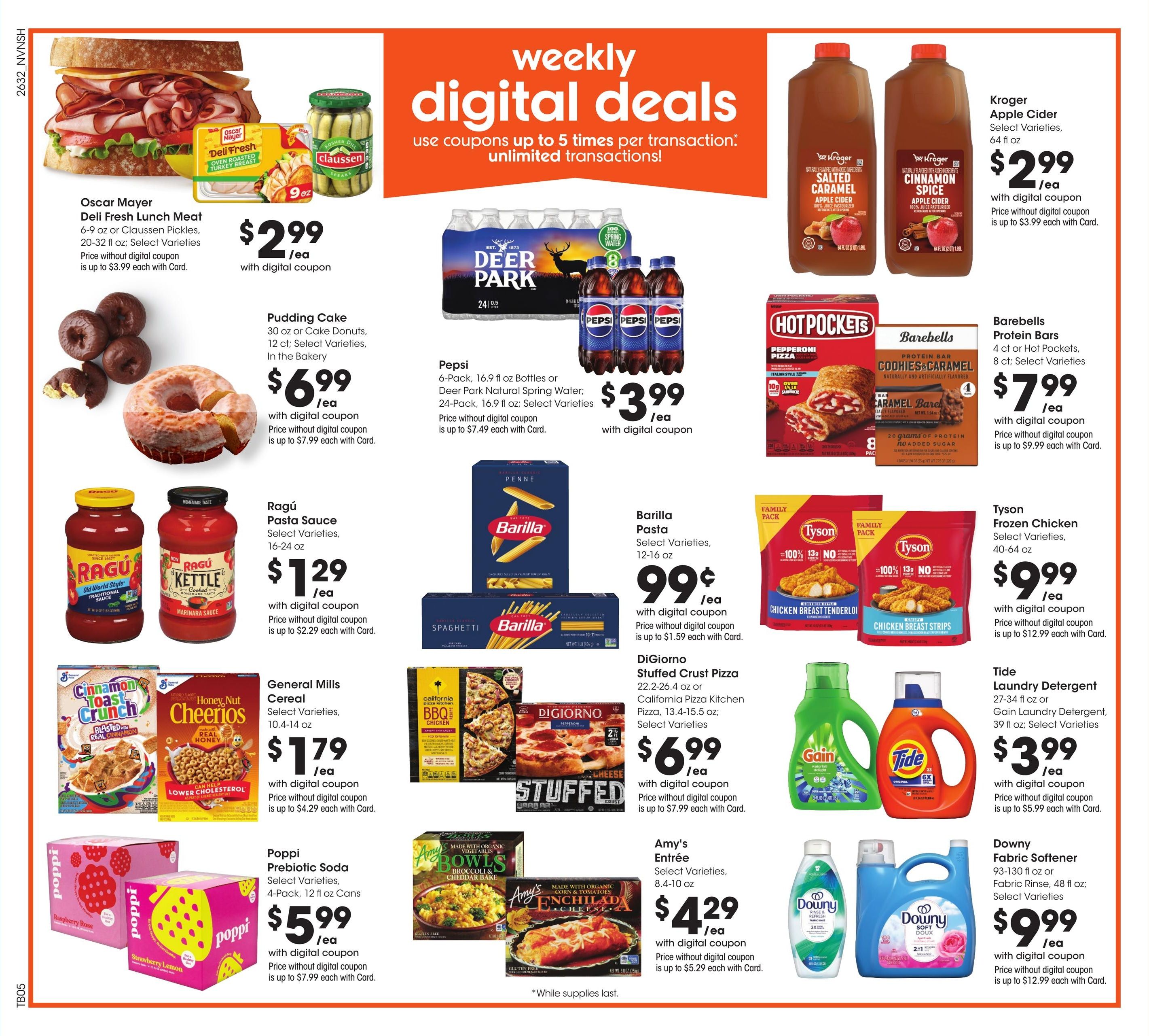 Kroger (Clarksville Area, TN) Weekly Ad September 9 - 15, 2026