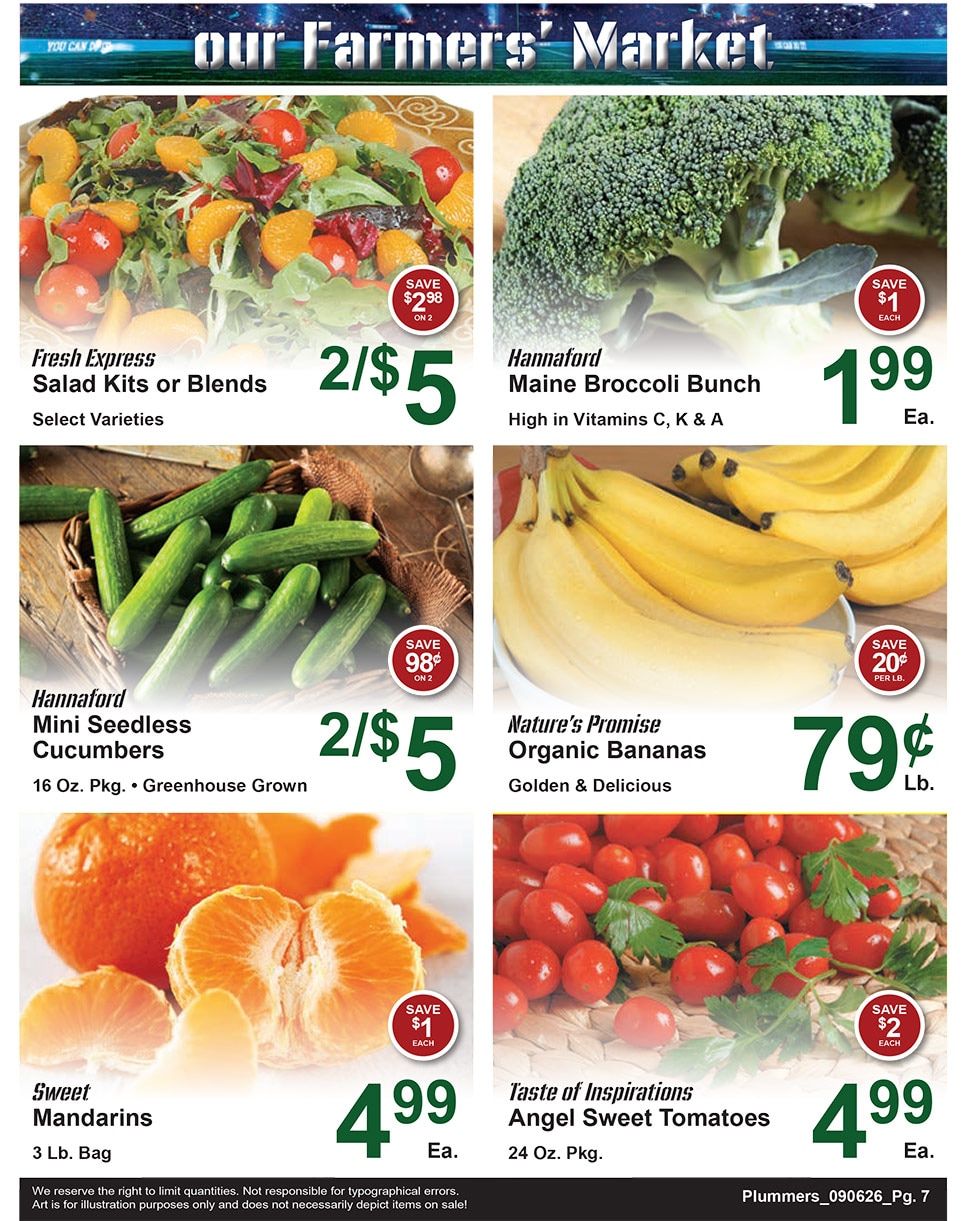 Plummer's Shop 'n Save Weekly Ad September 8 - 14, 2026