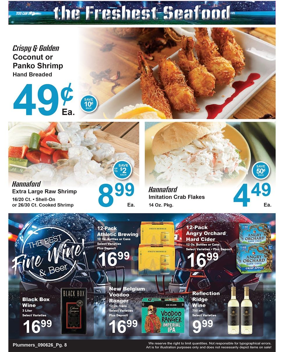 Plummer's Shop 'n Save Weekly Ad September 8 - 14, 2026