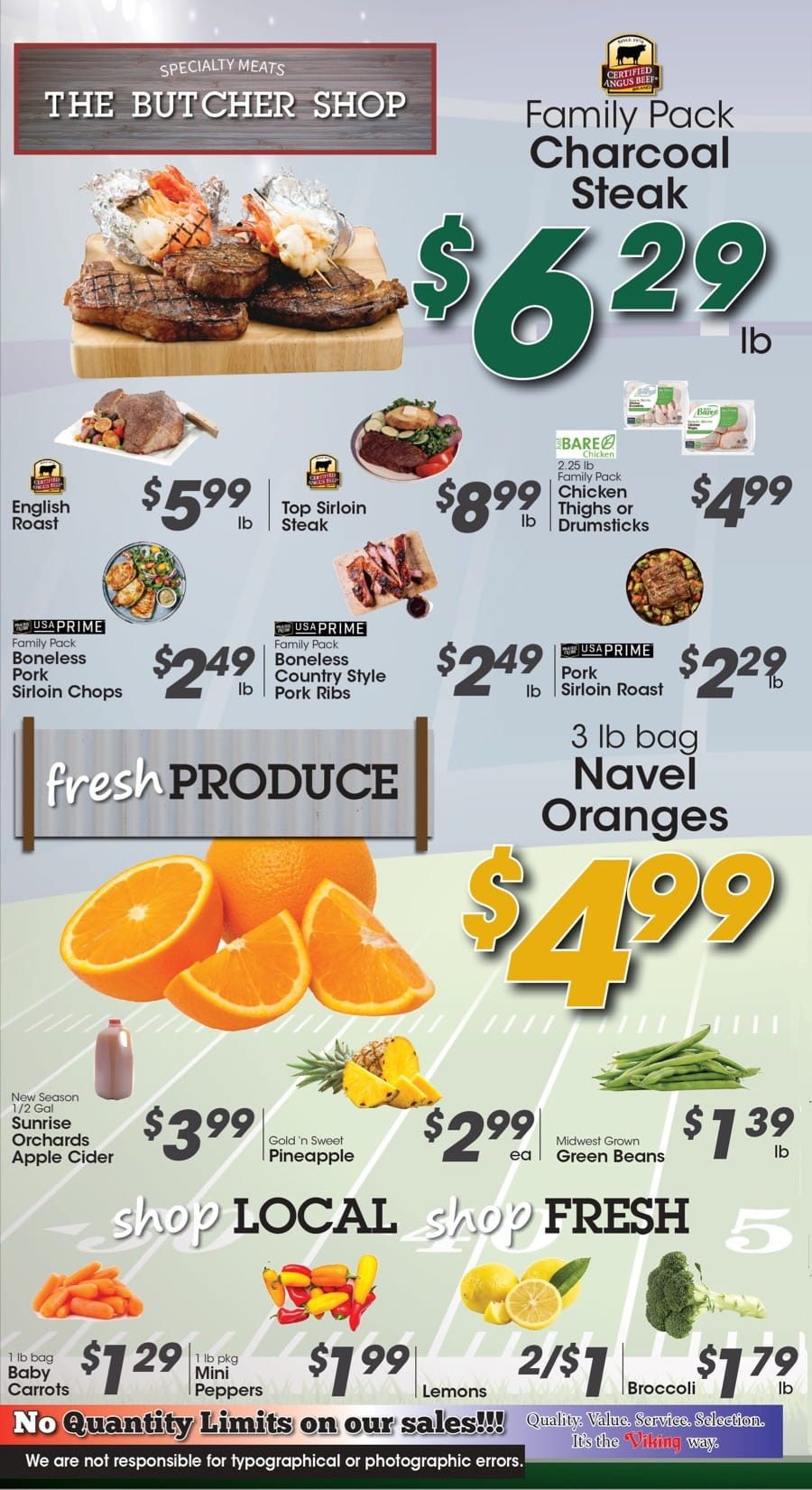 Viking Village Foods Weekly Ad September 7 - 13, 2026
