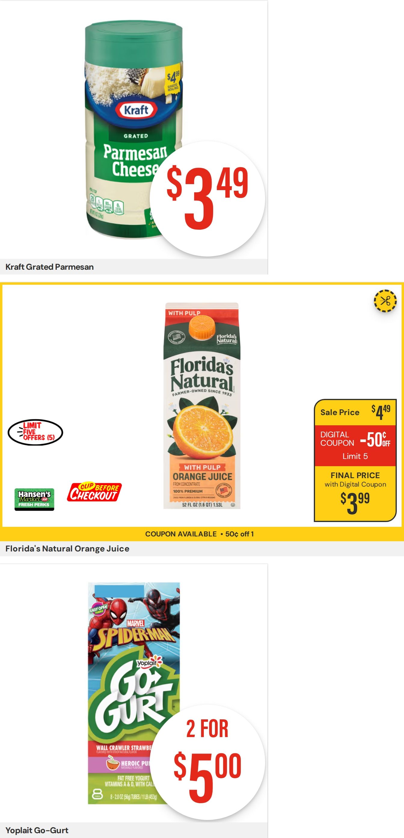 Hansen's IGA Wisconsin (Bangor, WI) Weekly Ad September 7 - 13, 2026