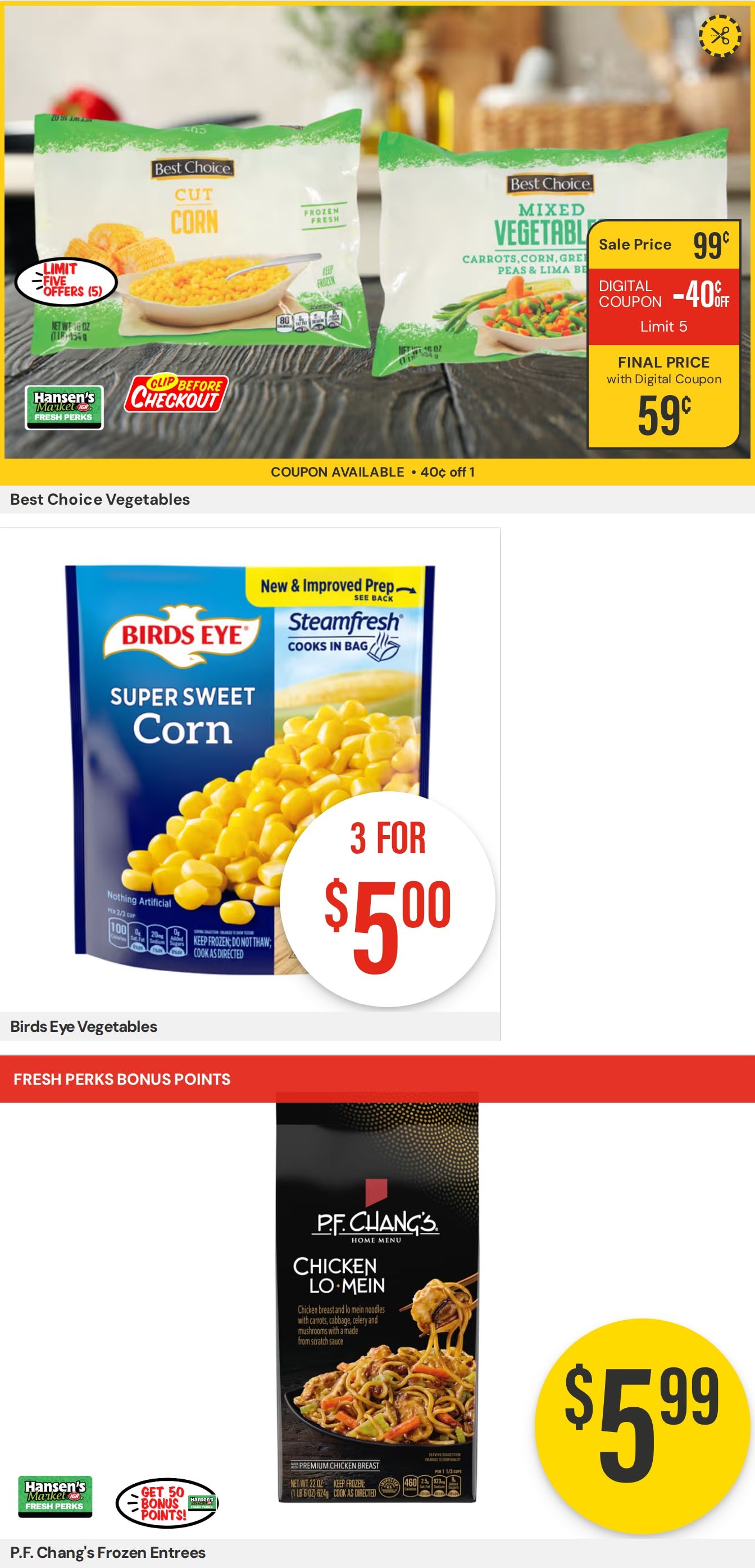 Hansen's IGA Wisconsin (Bangor, WI) Weekly Ad September 7 - 13, 2026