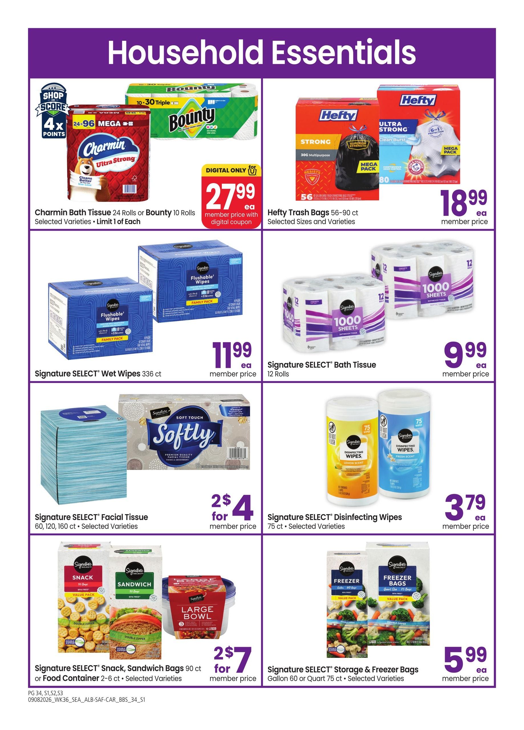 Albertsons (Moscow Area, ID) Big Book of Savings Weekly Ad September 8 - October 4, 2026