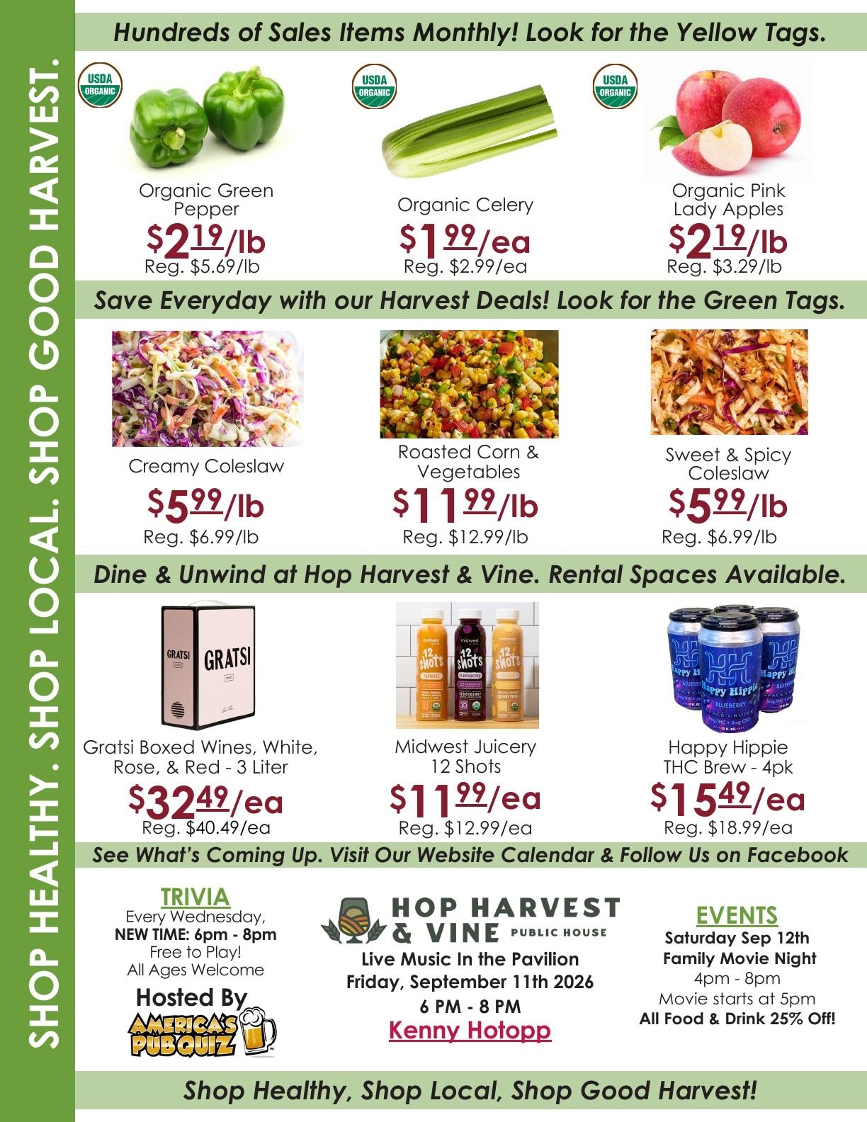Good Harvest Market Weekly Ad September 11 - 17, 2026