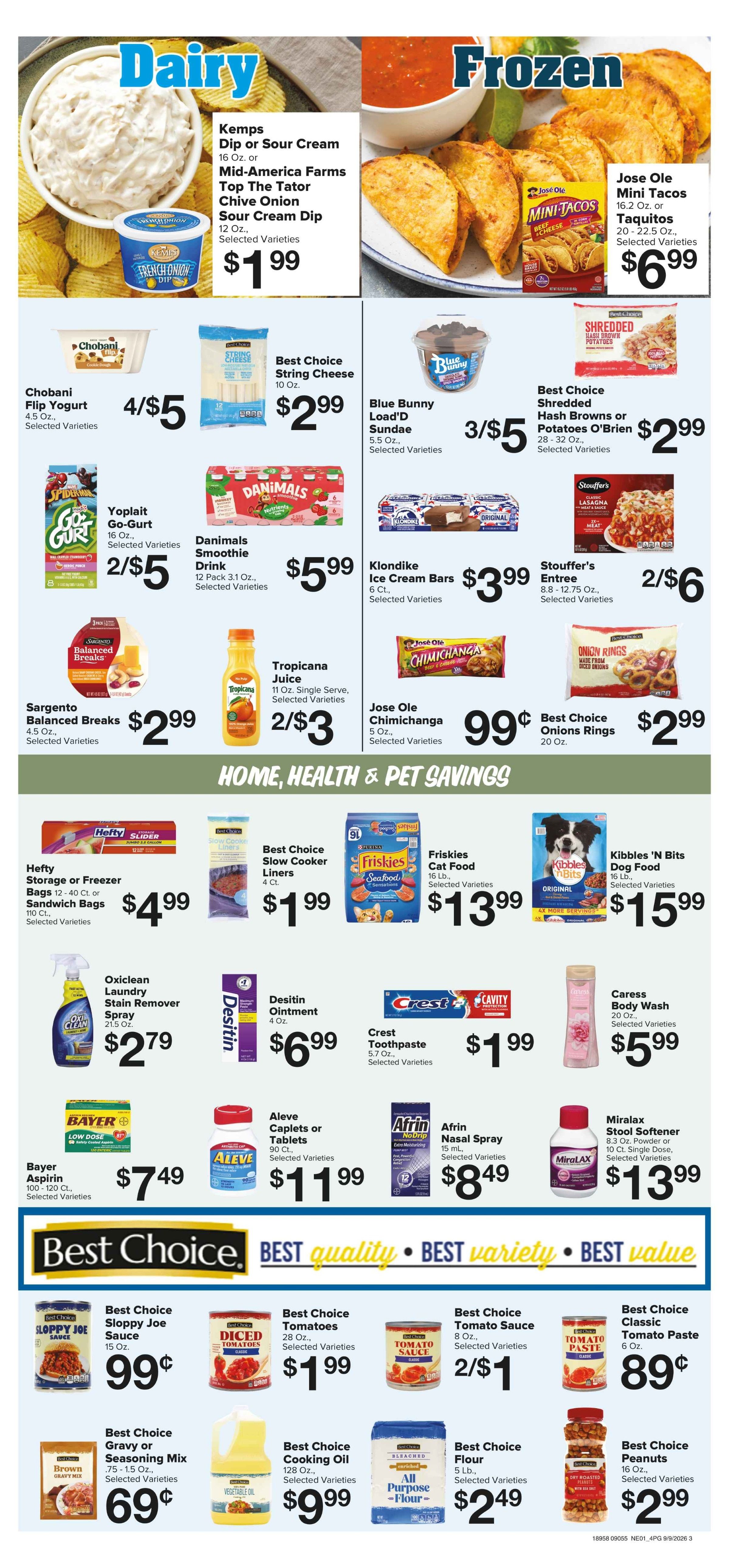 Imperial Superfoods Great Deals This Week! Weekly Ad September 9 - 15, 2026