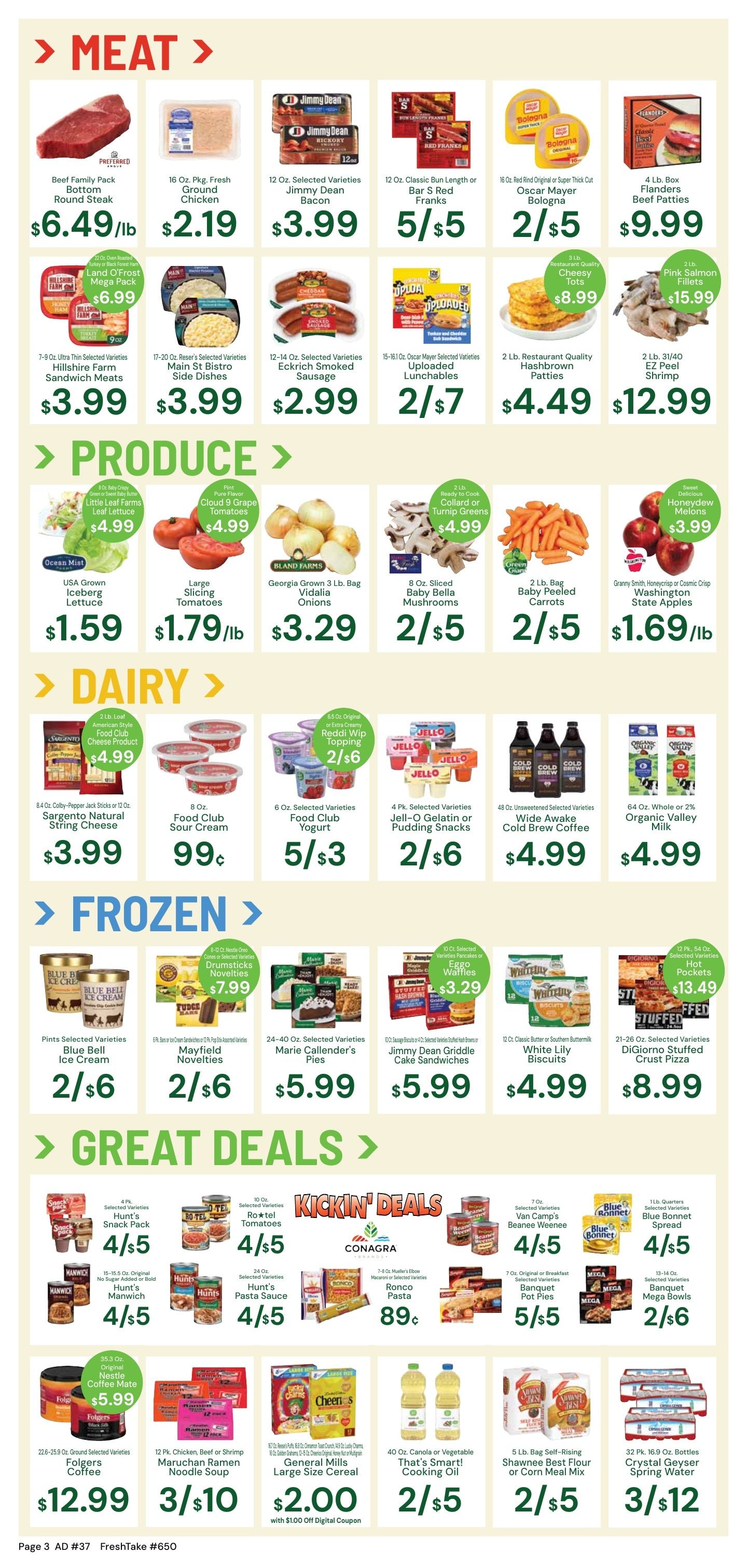 FreshTake Grocery Weekly Ad September 9 - 15, 2026