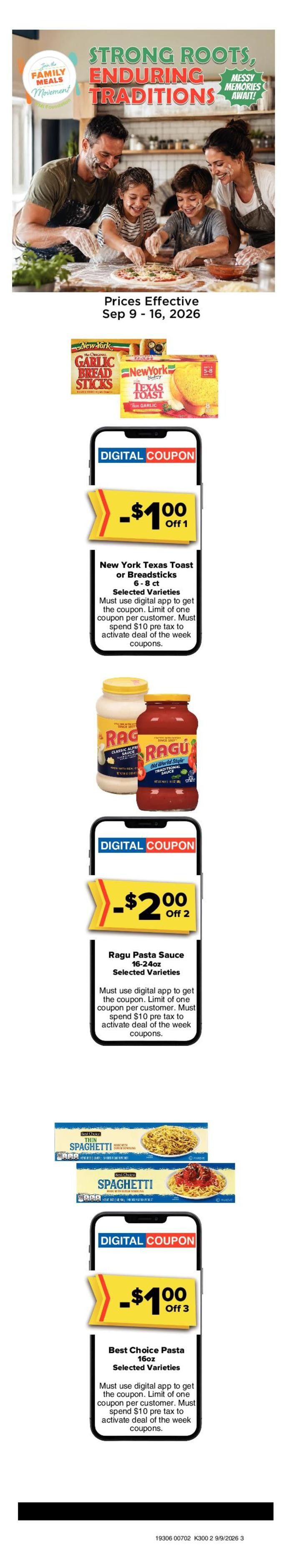 Brothers Market (Bloomfield, IA) Weekly Ad September 9 - 16, 2026