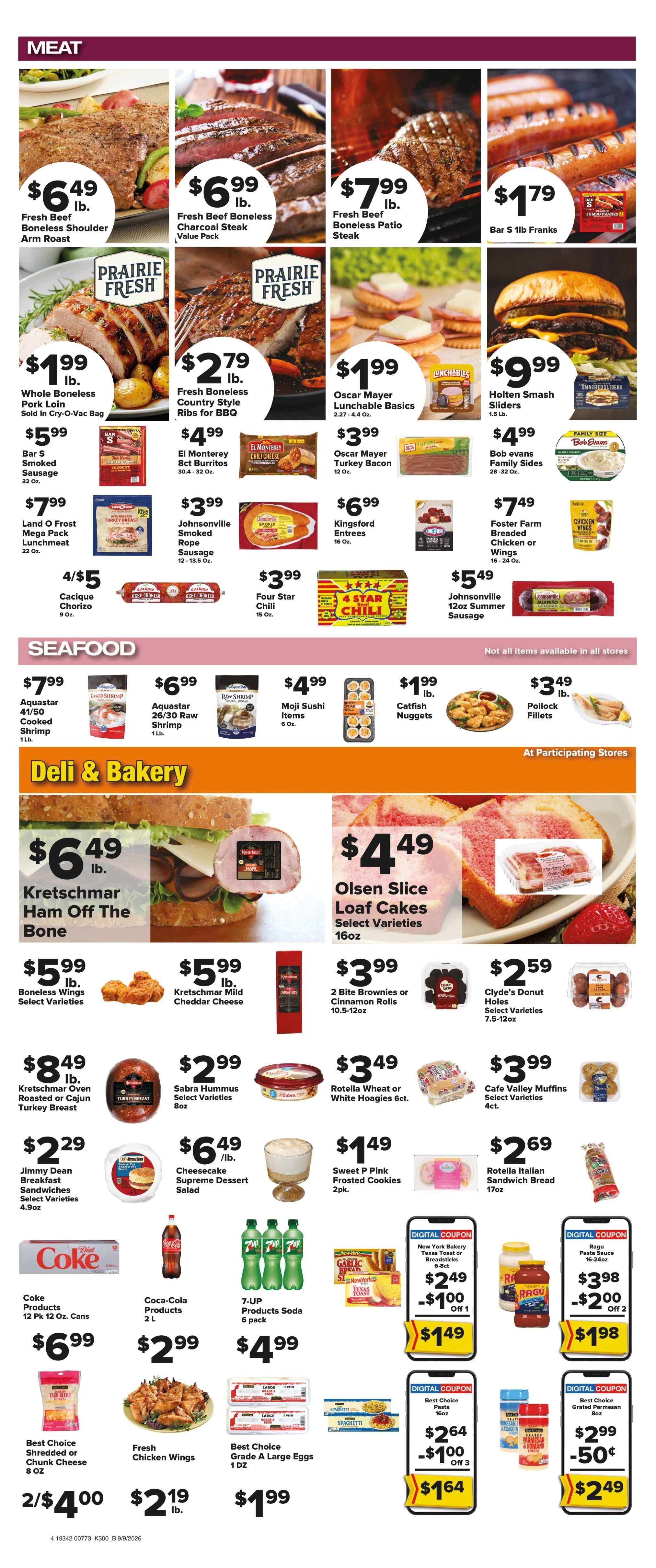 Brothers Market (Lexington, MO) Weekly Ad September 9 - 16, 2026