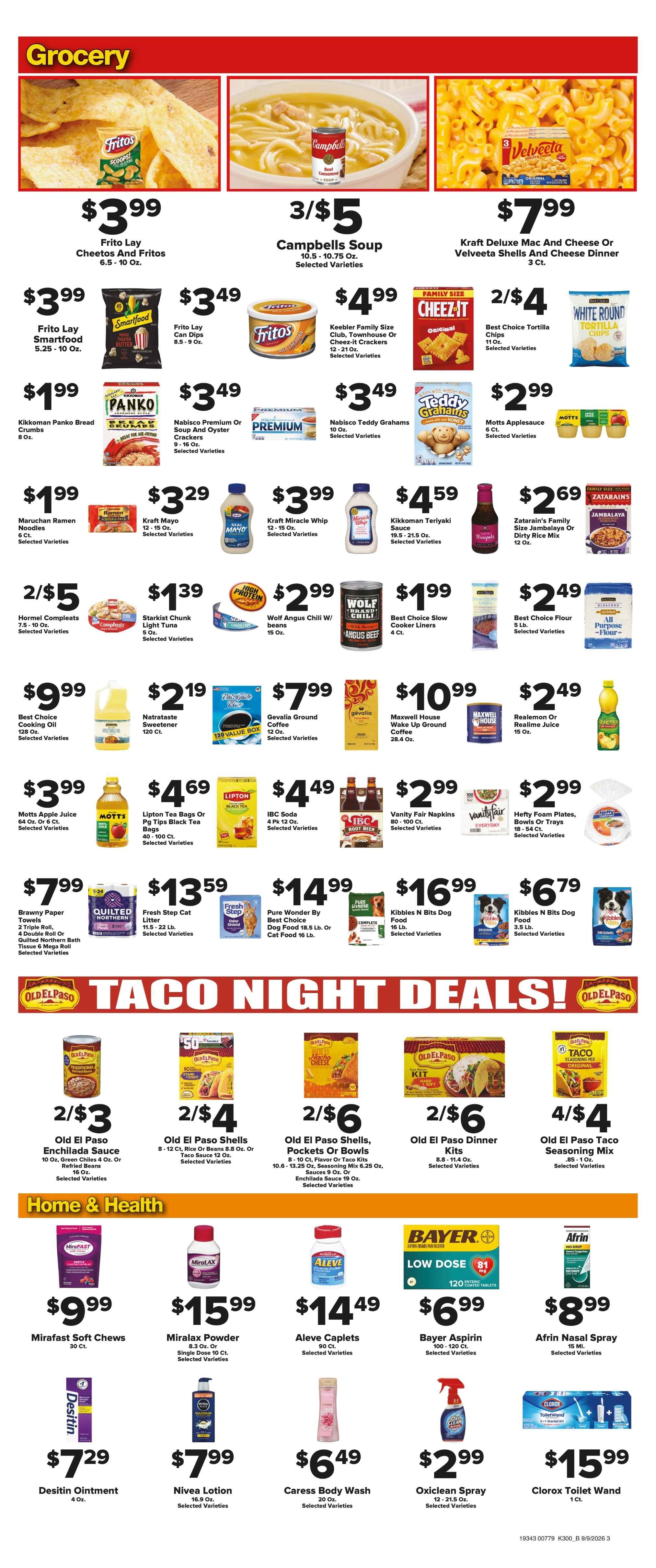 Brothers Market (Savannah, MO) Weekly Ad September 9 - 16, 2026