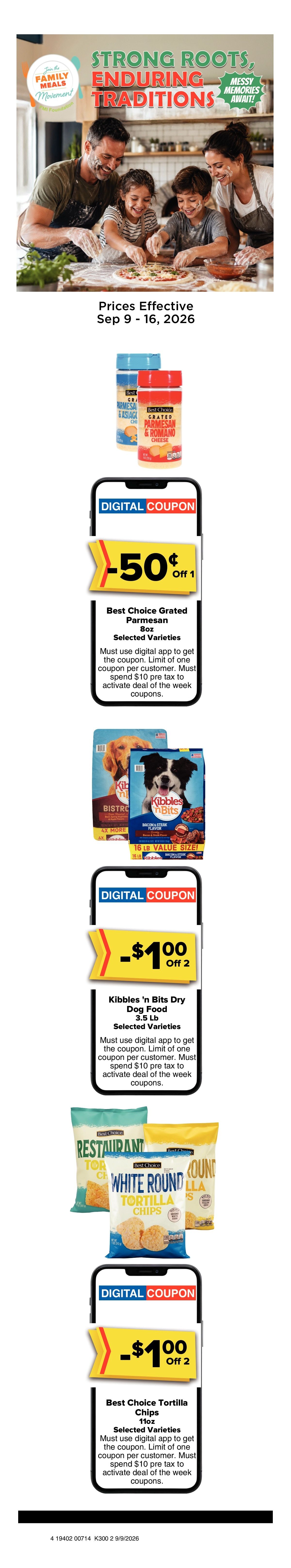 Brothers Market (Sigourney, IA) Weekly Ad September 9 - 16, 2026