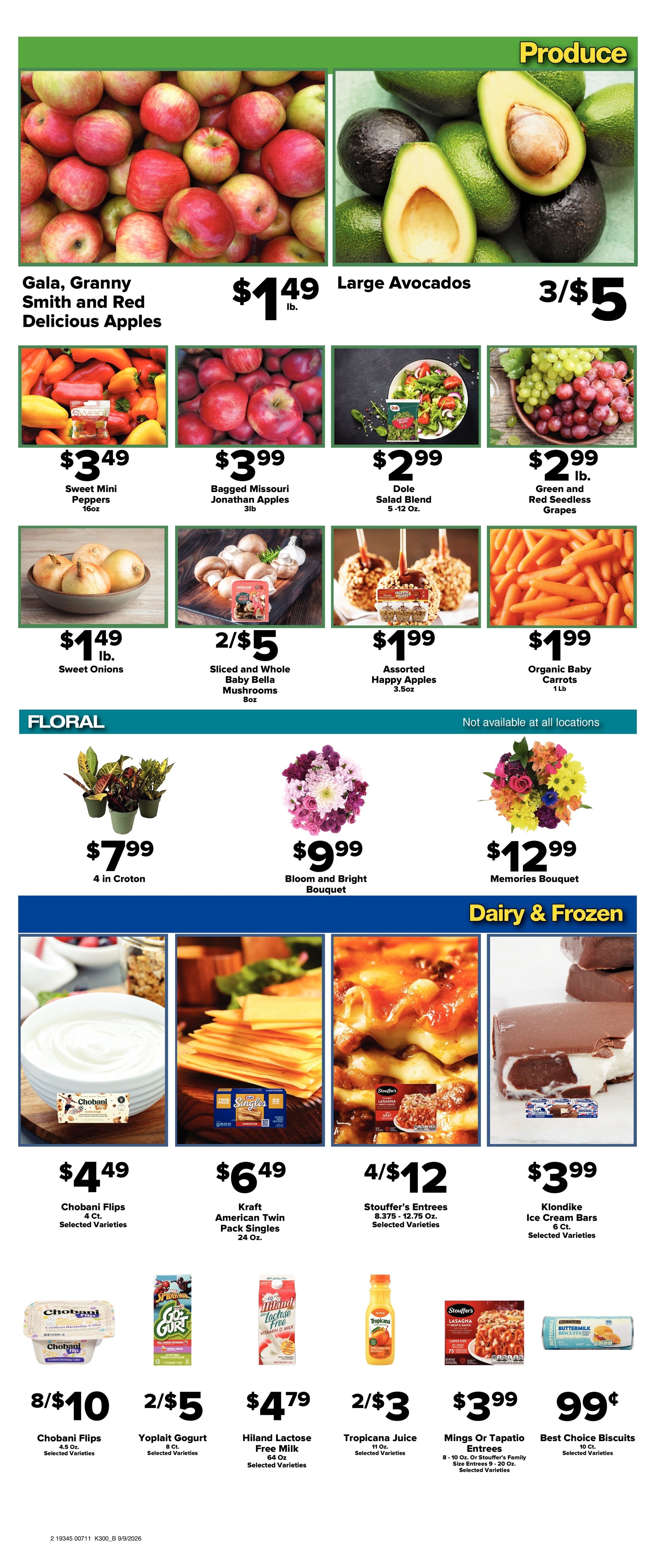 Brothers Market (Tonganoxie, KS) Weekly Ad September 9 - 16, 2026