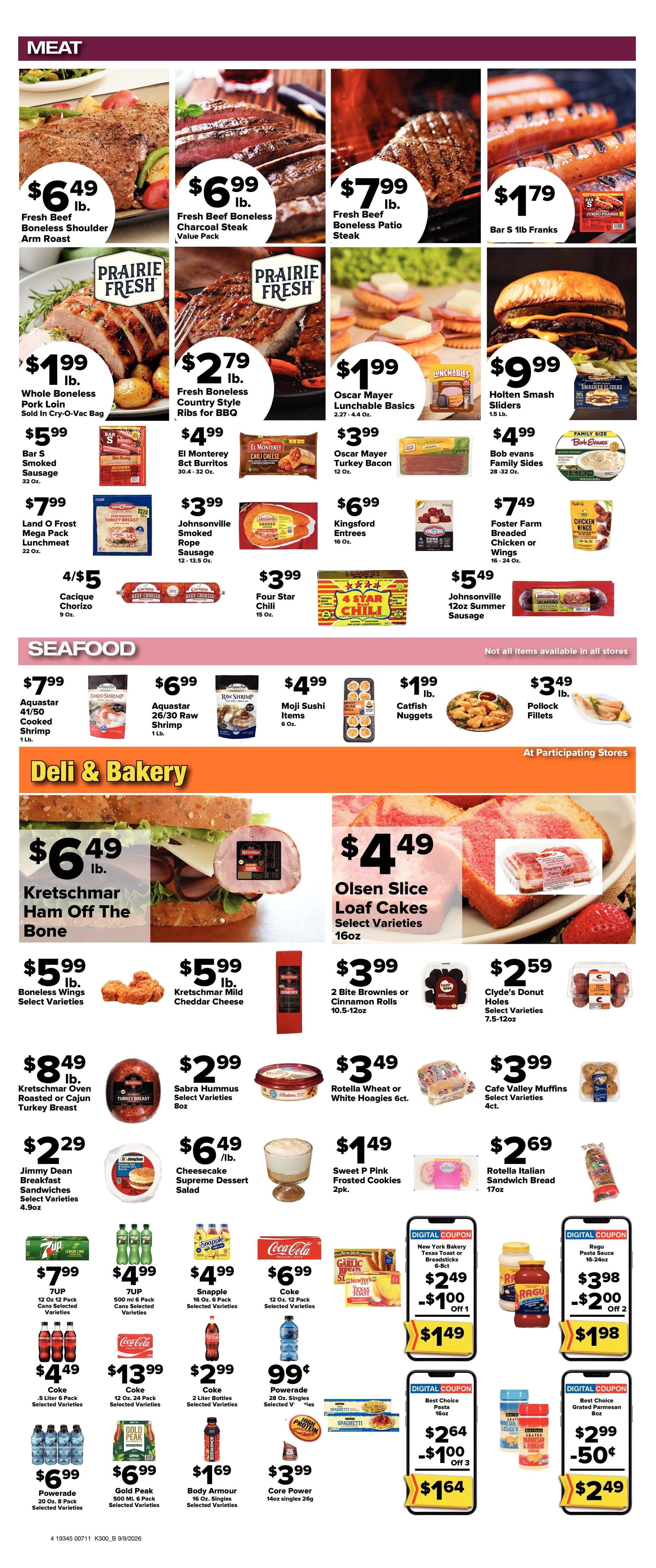 Brothers Market (Tonganoxie, KS) Weekly Ad September 9 - 16, 2026