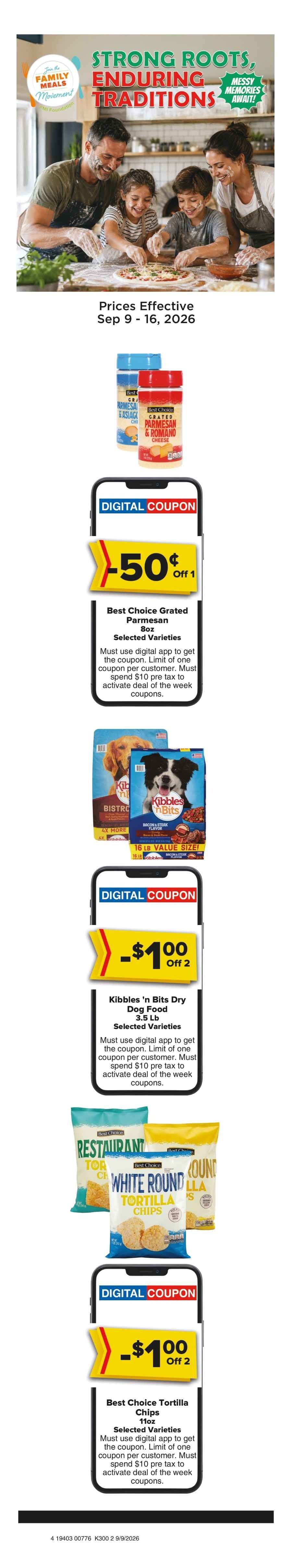 Brothers Market (Williamsburg, IA) Weekly Ad September 9 - 16, 2026