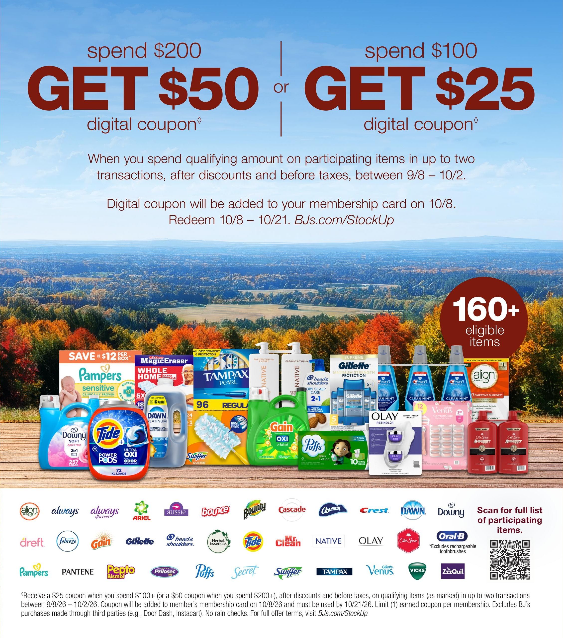 BJ's Wholesale Club Smart Saver Weekly Ad September 8 - October 11, 2026