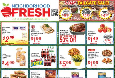 Neighborhood Fresh Weekly Ad September 9 - 15, 2026