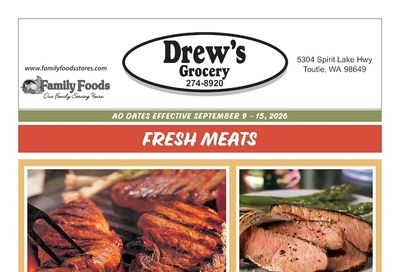 Drew's Grocery Weekly Ad September 9 - 15, 2026