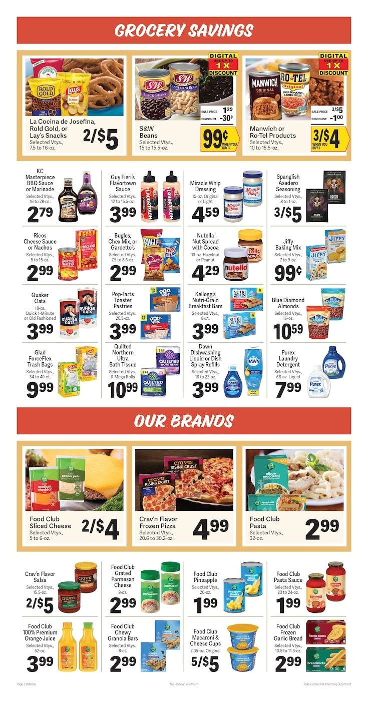 A&B Family Foods Weekly Ad September 9 - 15, 2026