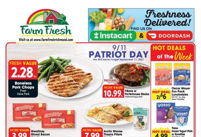 Farm Fresh Richmond Weekly Ad September 9 - 15, 2026
