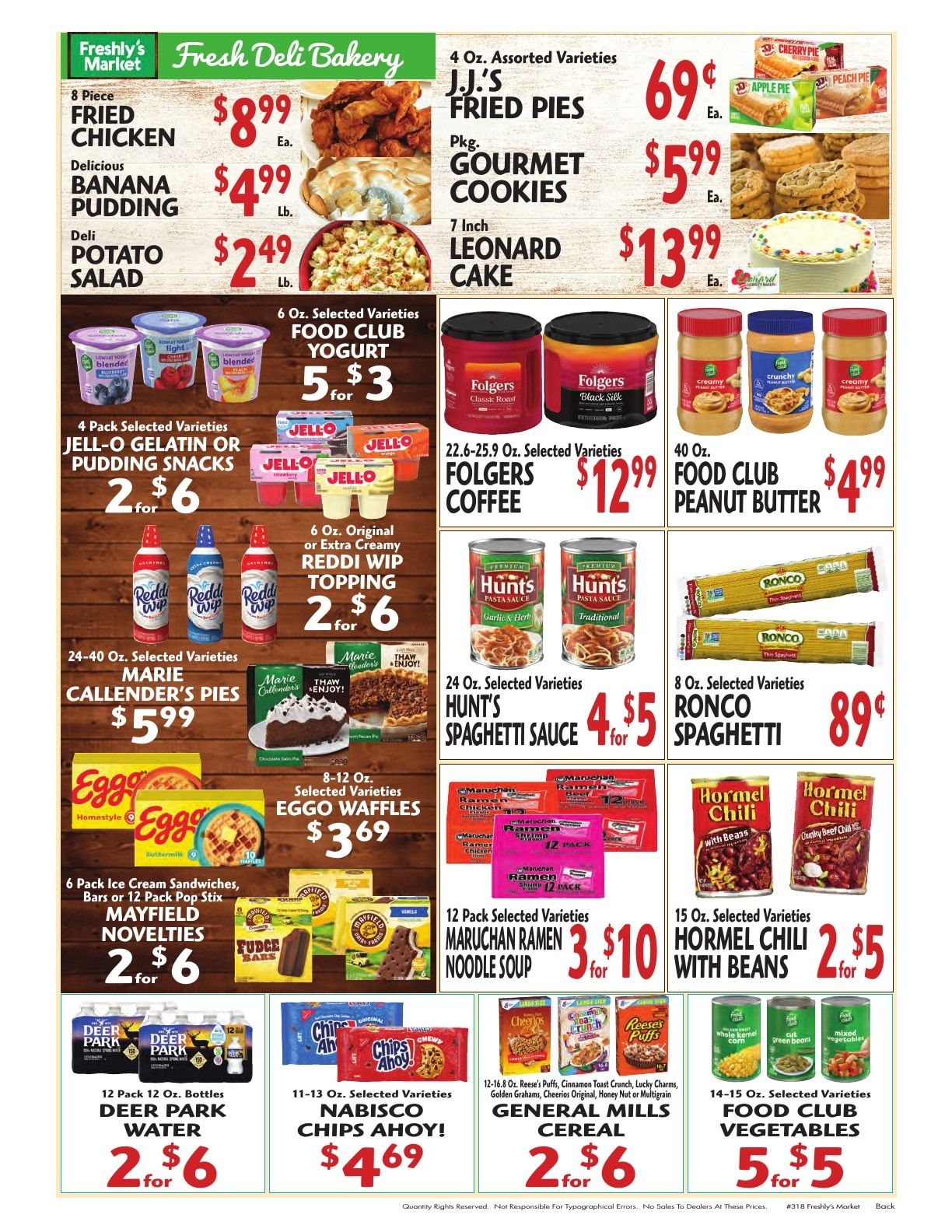 Freshly's Market Weekly Ad September 9 - 15, 2026