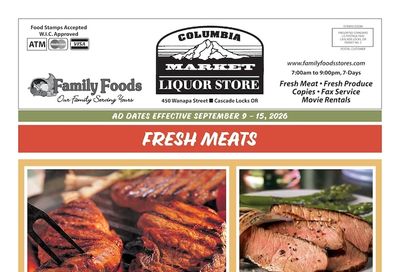 Columbia Market Weekly Ad September 9 - 15, 2026