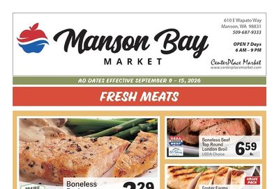 Manson Bay Market Weekly Ad September 9 - 15, 2026