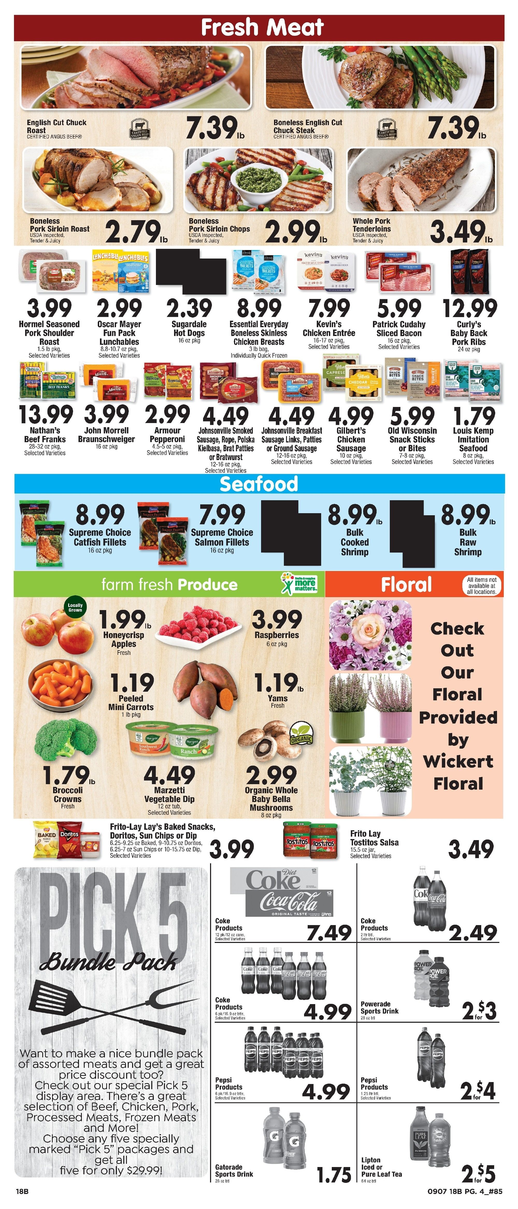Elmer's County Market (412 N. Lincoln Rd., Escanaba, MI) Weekly Ad September 9 - 15, 2026
