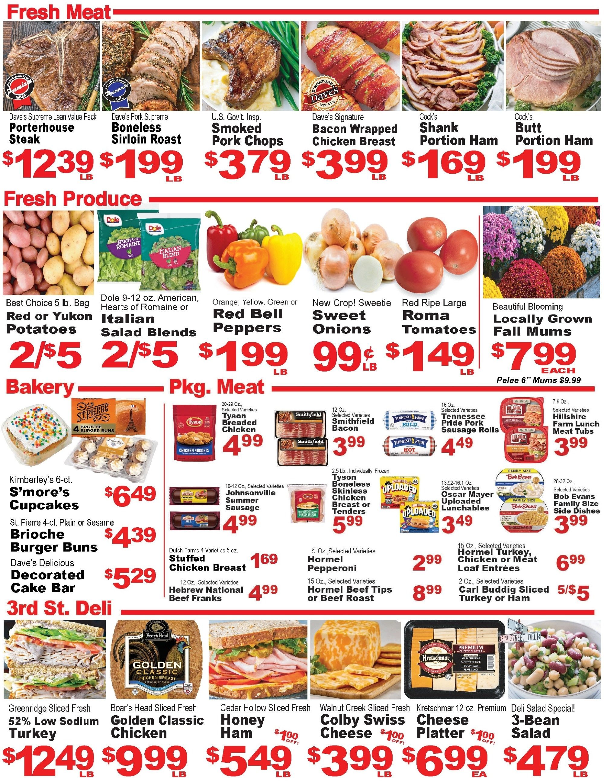 Dave's Supermarket Weekly Ad September 9 - 15, 2026