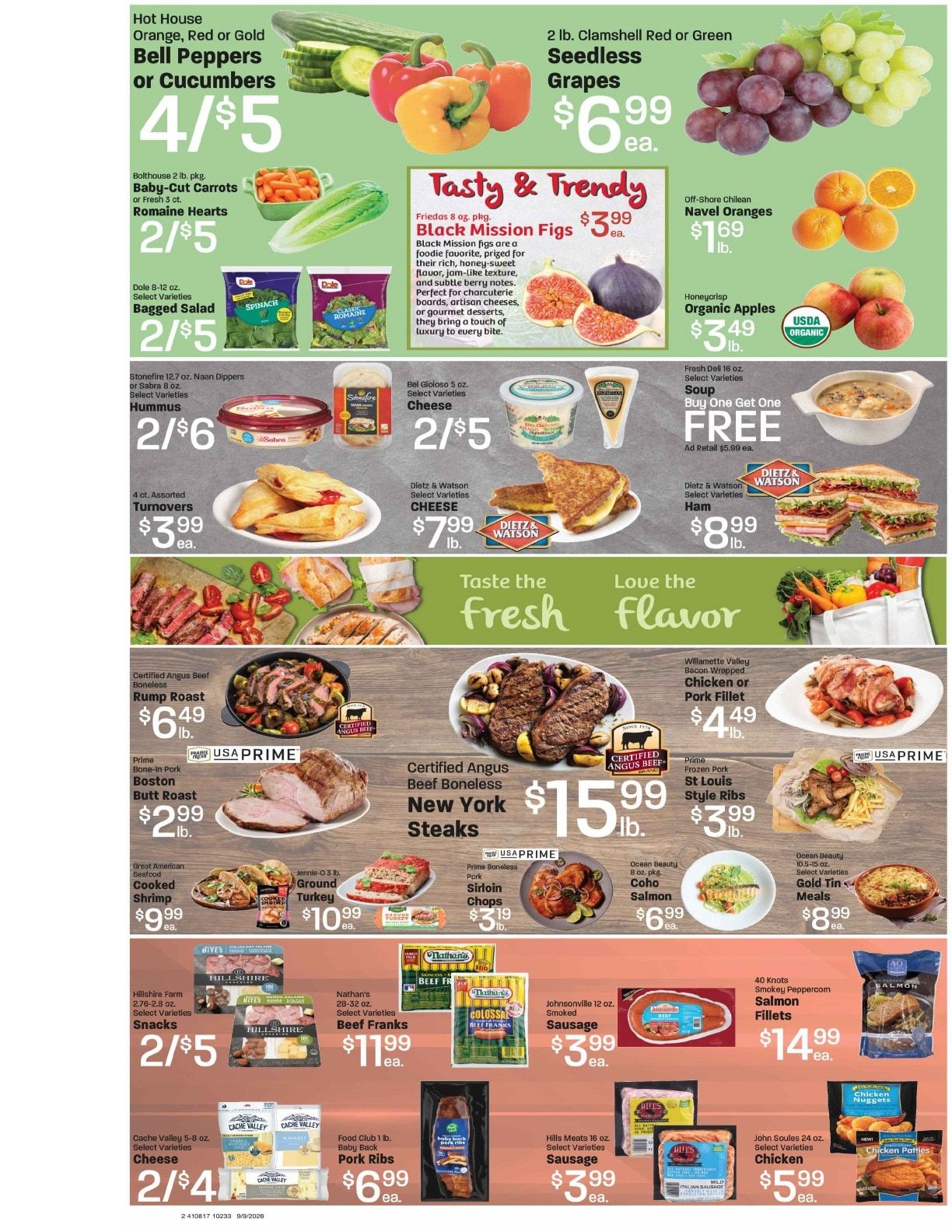 Benedict's Market Weekly Ad September 9 - 15, 2026