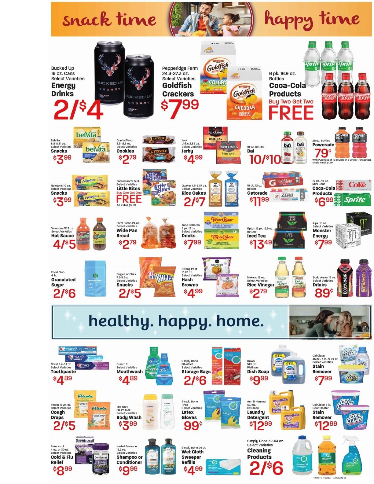 Benedict's Market Weekly Ad September 9 - 15, 2026