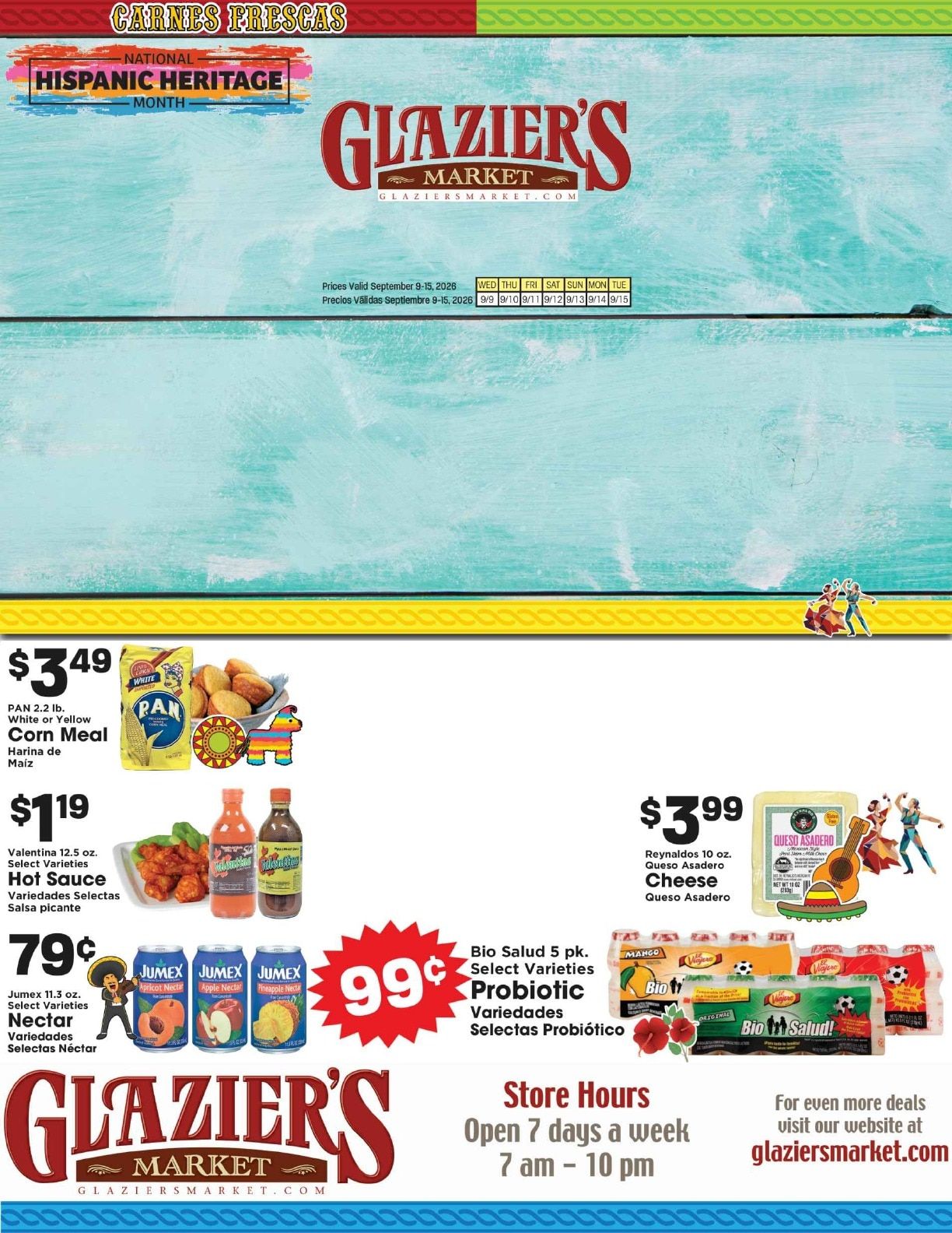 Glazier's Market (Kanab, UT) Weekly Ad September 9 - 15, 2026