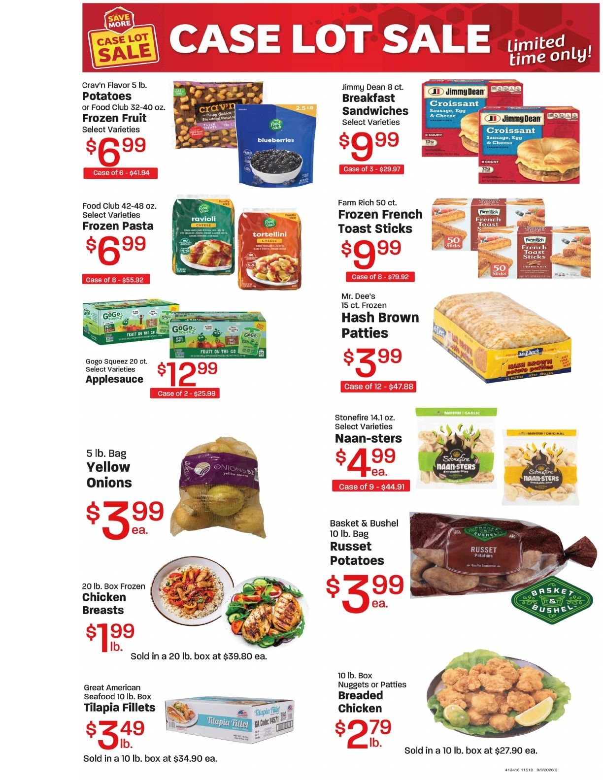 Glazier's Market Weekly Ad September 9 - 22, 2026