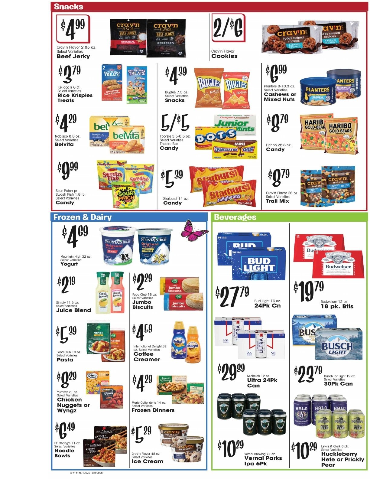 Canyon Foods Weekly Ad September 9 - 15, 2026