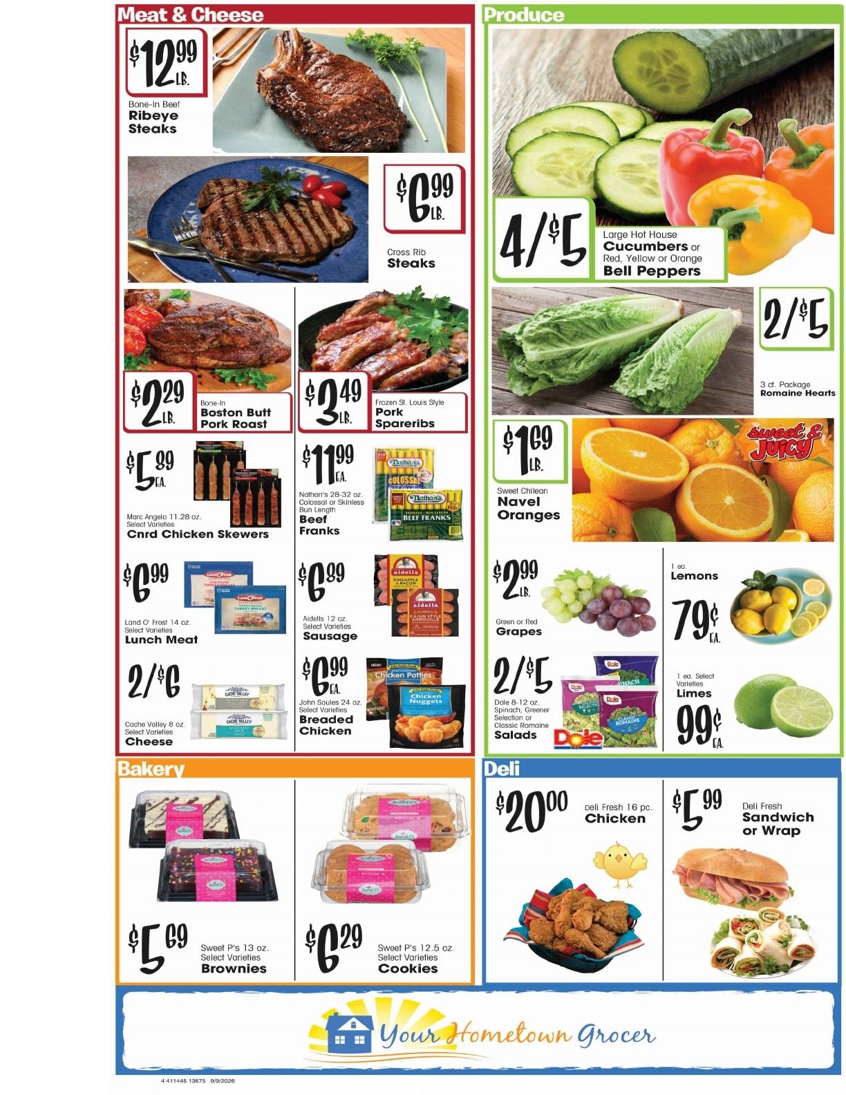 Canyon Foods Weekly Ad September 9 - 15, 2026