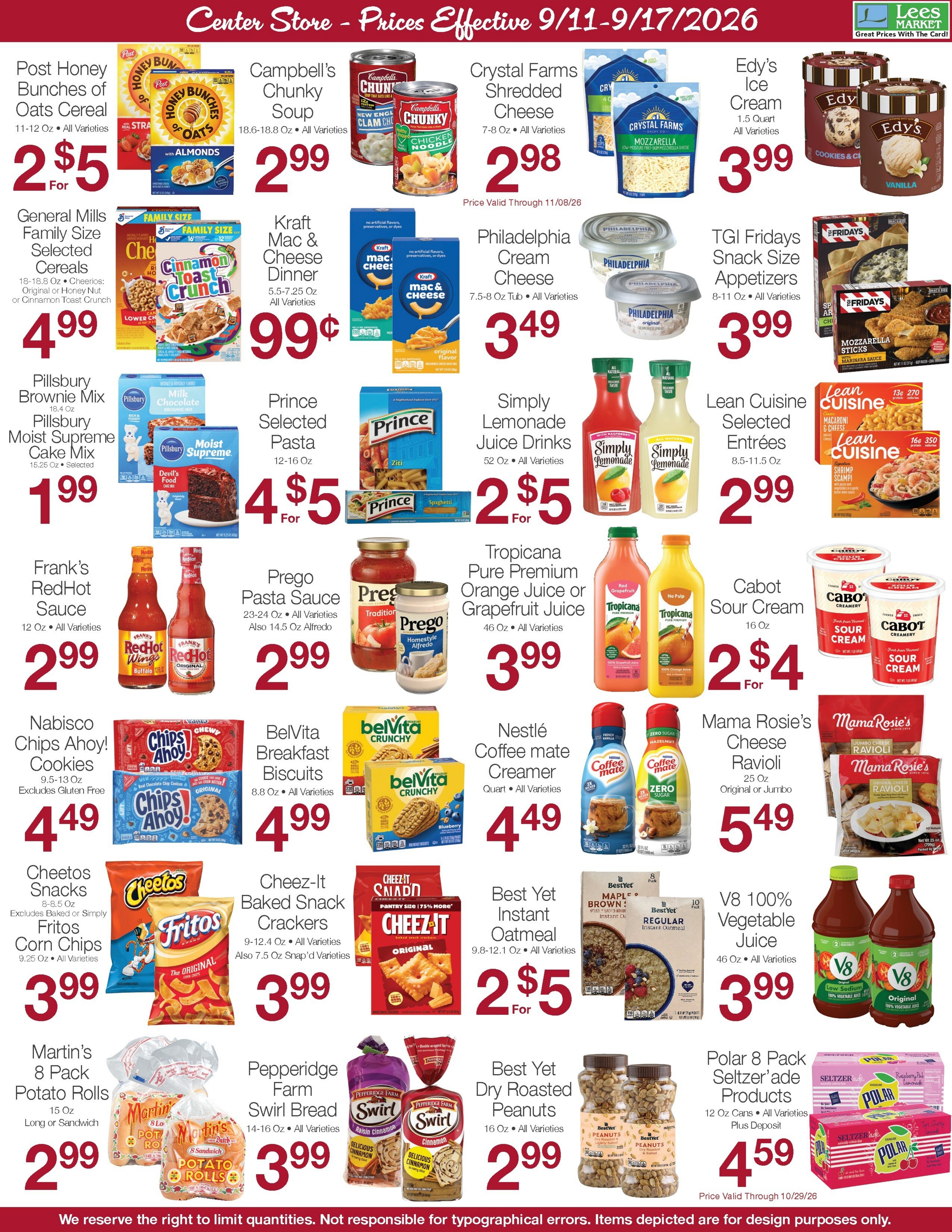 Lee's Market Weekly Ad September 11 - 17, 2026