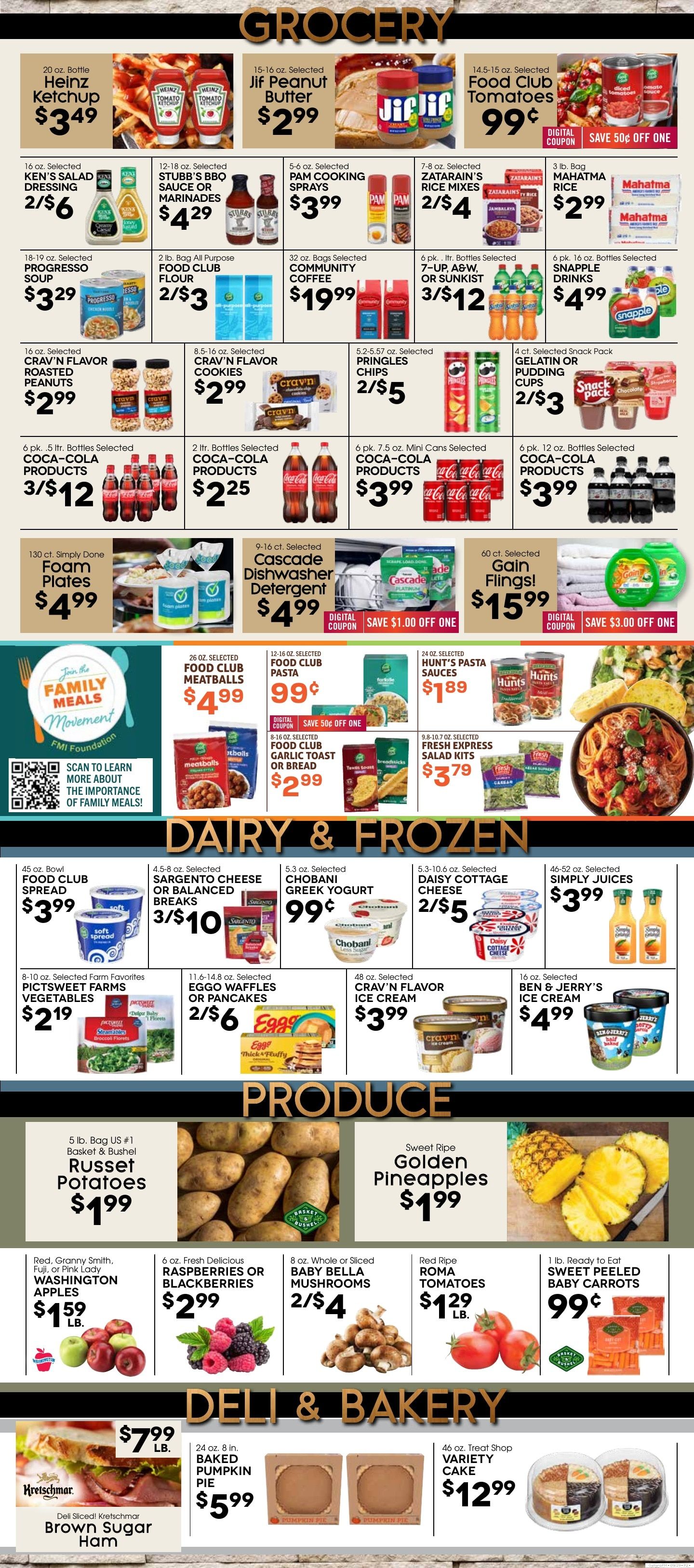 Galliano Fresh Market Weekly Ad September 9 - 15, 2026