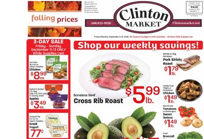 Clinton Market Weekly Ad September 9 - 15, 2026