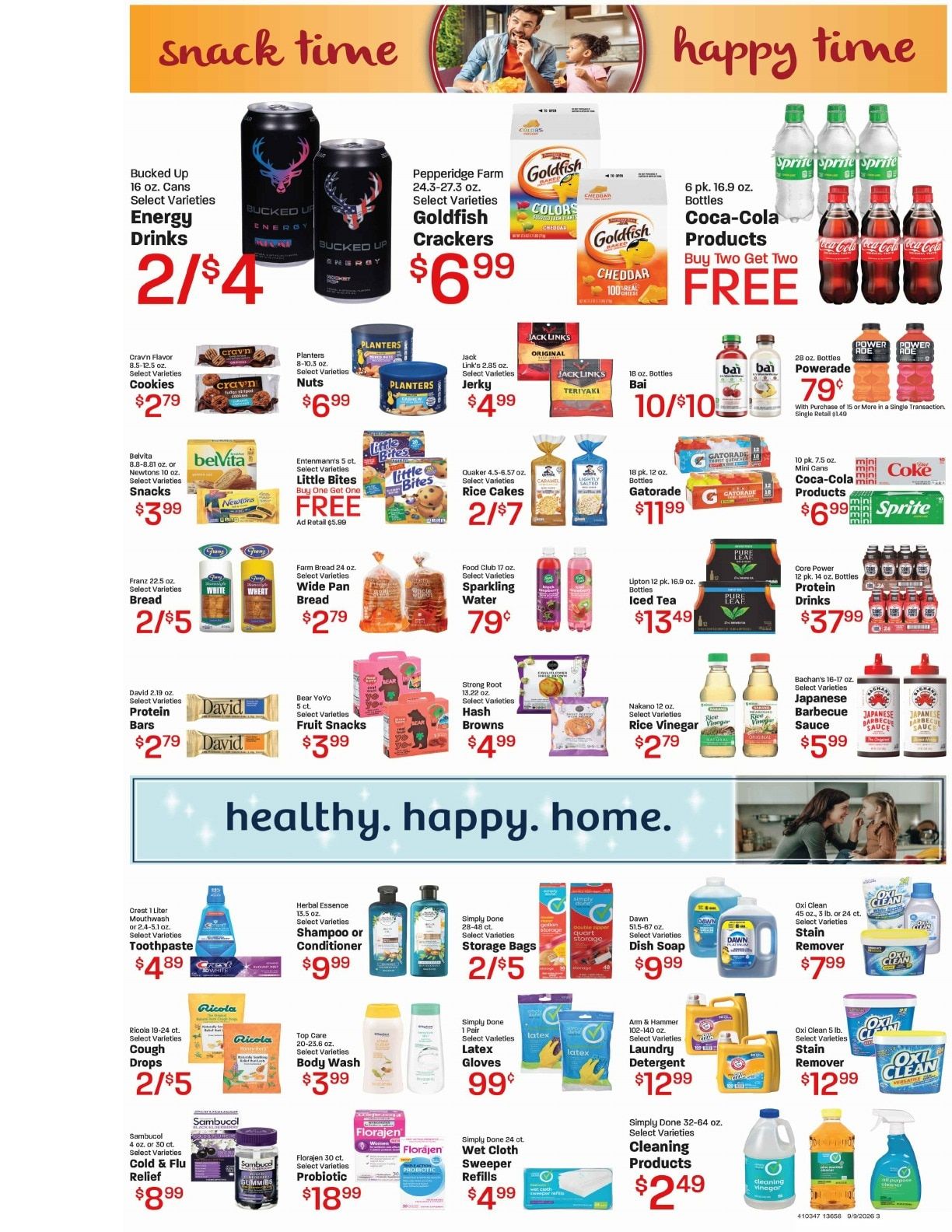 Clinton Market Weekly Ad September 9 - 15, 2026