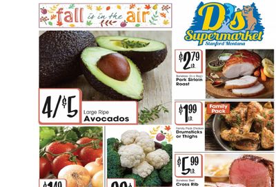 D's Supermarket Weekly Ad September 9 - 15, 2026