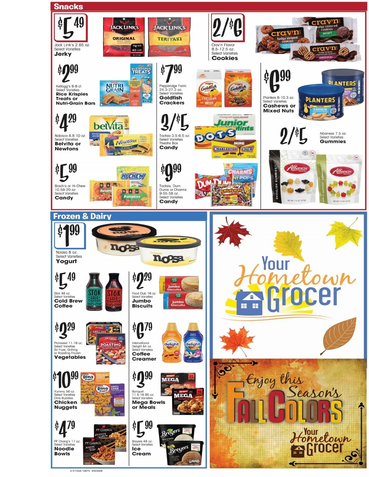 D's Supermarket Weekly Ad September 9 - 15, 2026