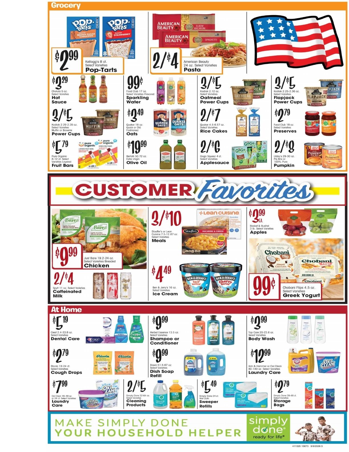 D's Supermarket Weekly Ad September 9 - 15, 2026