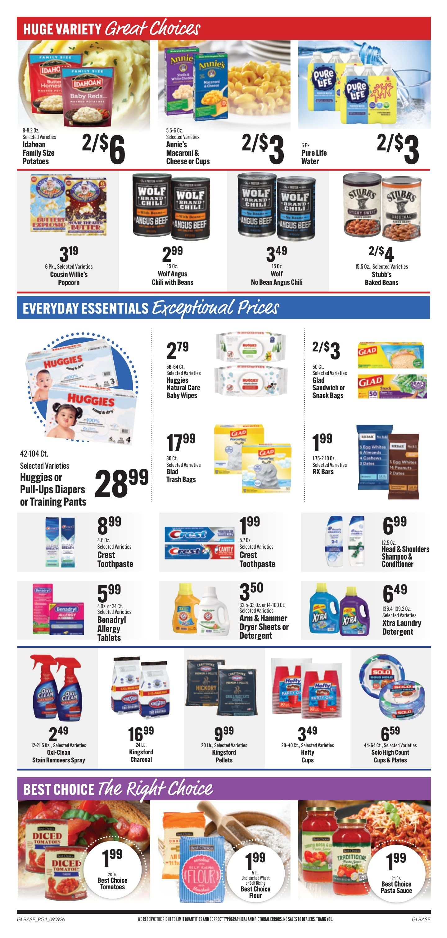 Bender's Foods (Bellevue, IA) Weekly Ad September 9 - 15, 2026