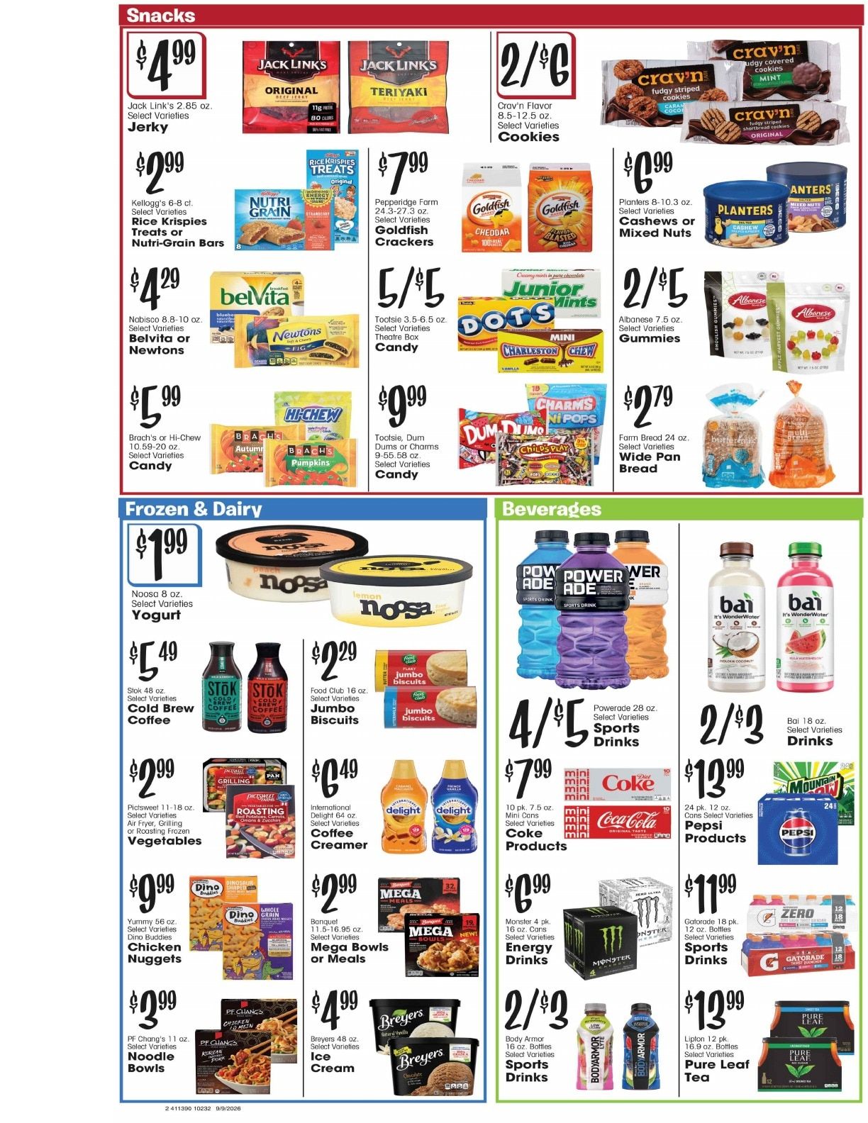 Cedaredge Foodtown Weekly Ad September 9 - 15, 2026