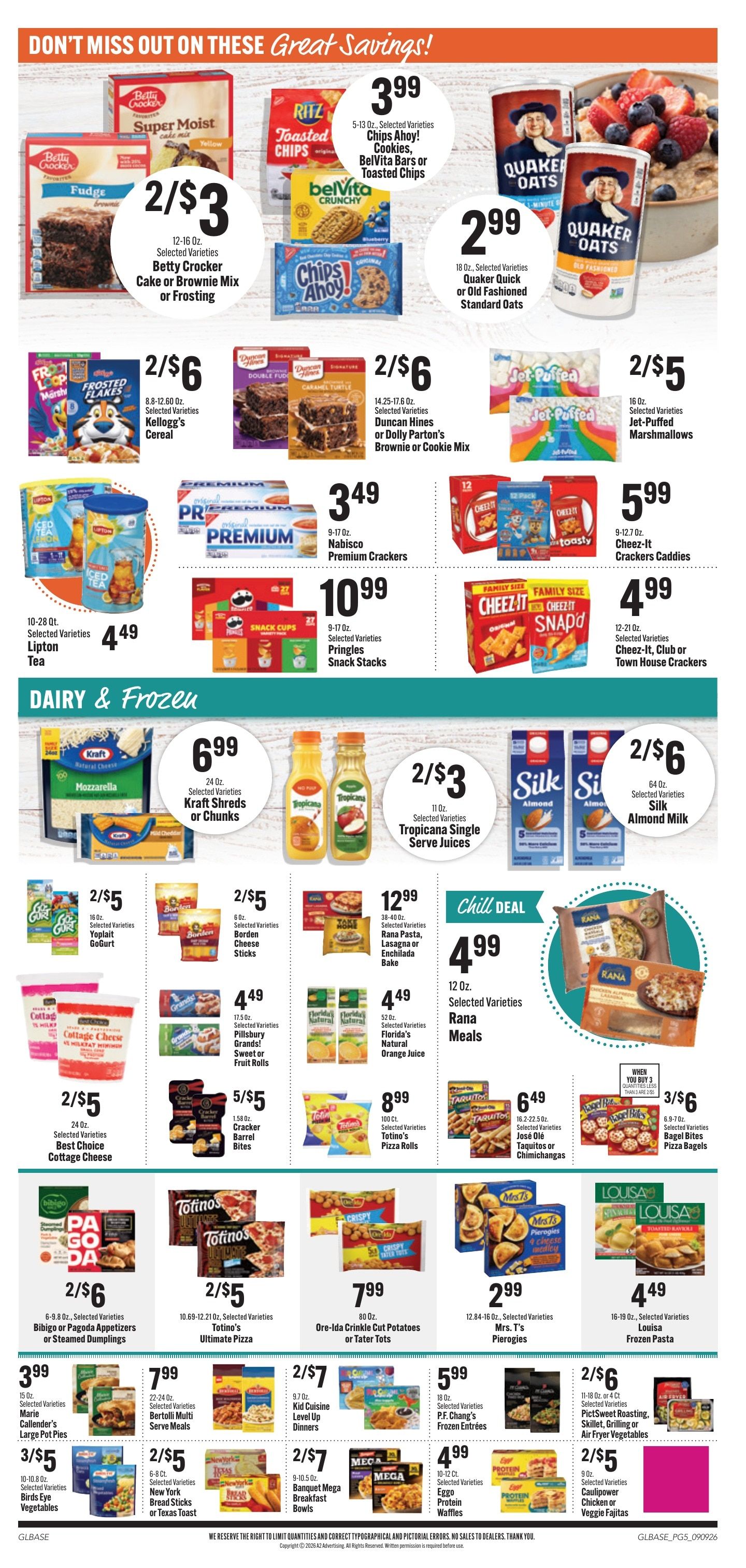 Bender's Foods (Guttenberg, IA) Weekly Ad September 9 - 15, 2026