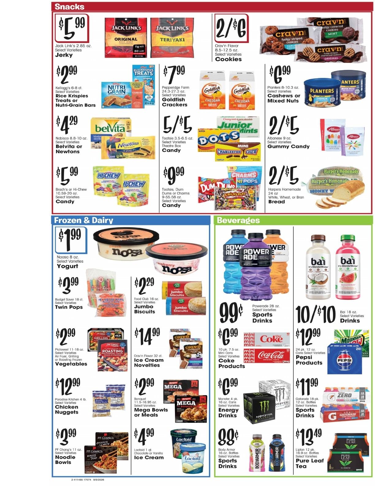 Ken's Food Market Weekly Ad September 9 - 15, 2026
