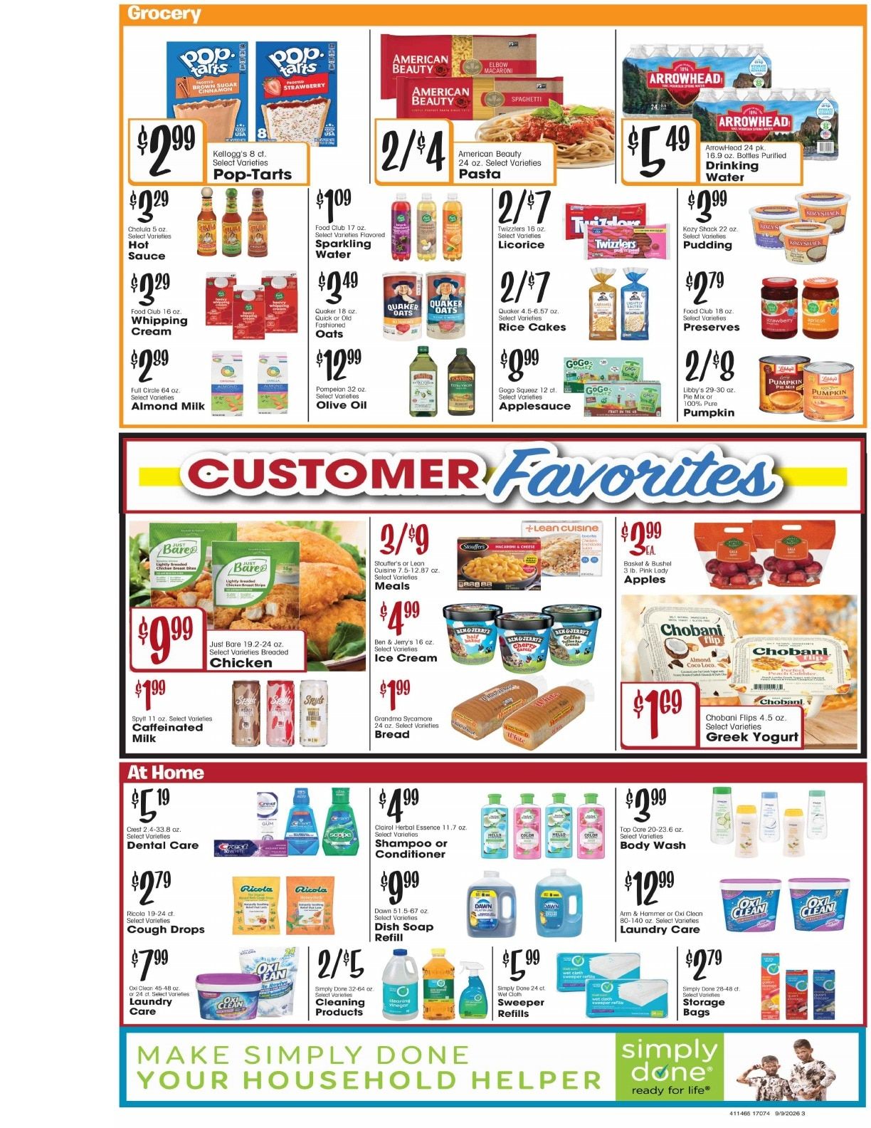Ken's Food Market Weekly Ad September 9 - 15, 2026