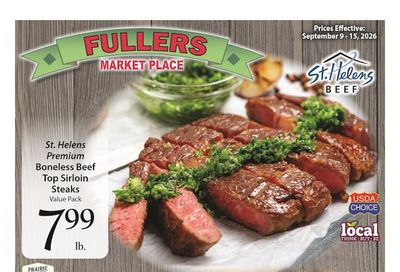 Fuller's Market Weekly Ad September 9 - 15, 2026