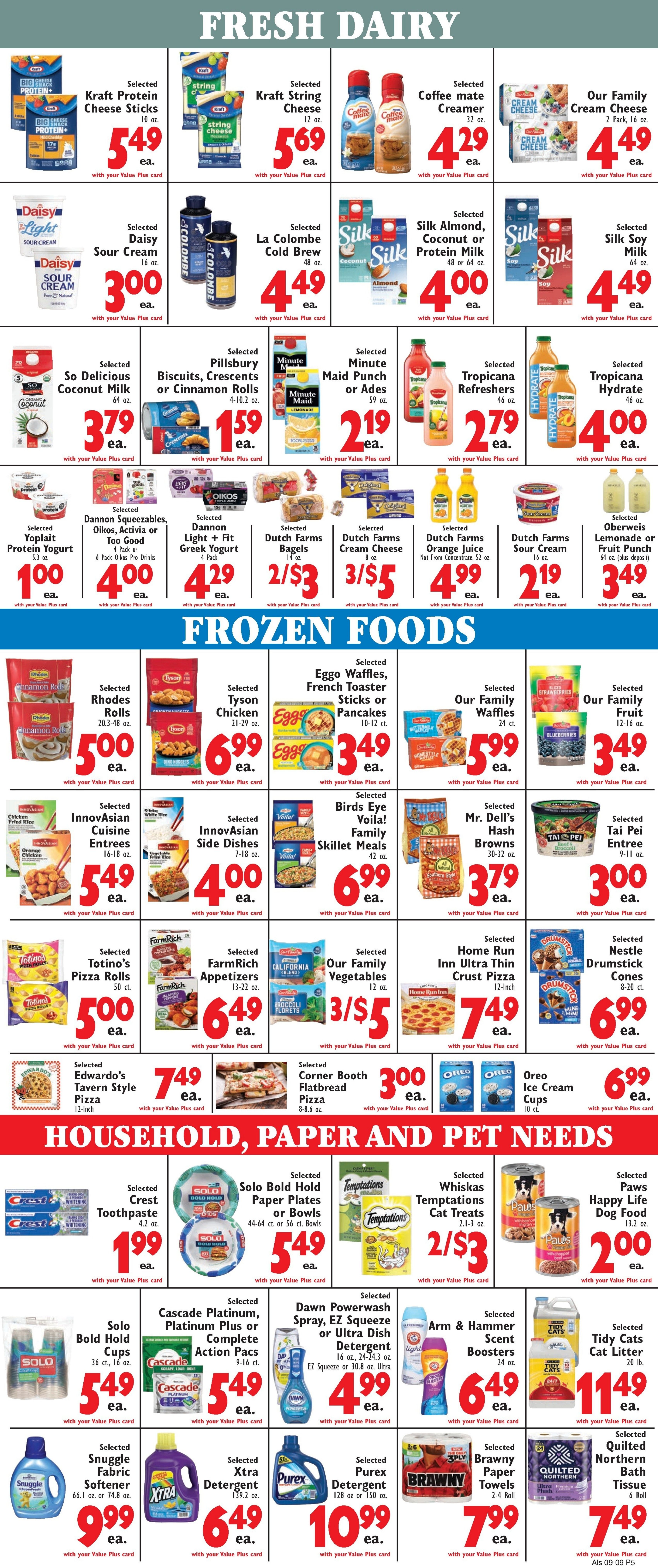 Al's Supermarket (Indiana) Weekly Ad September 9 - 15, 2026