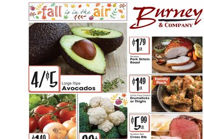 Burney's Weekly Ad September 9 - 15, 2026