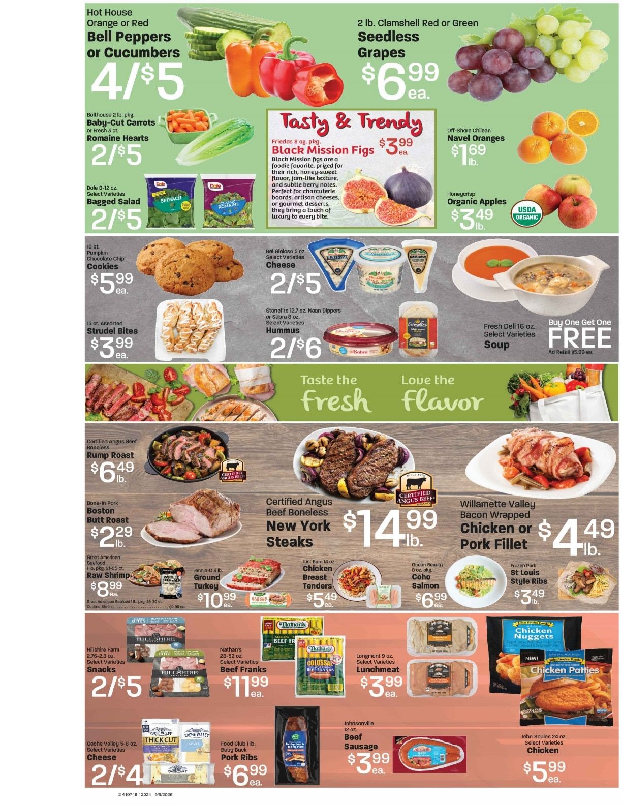Honey's Marketplace (260 East 300 South, Kanab, UT) Weekly Ad September 9 - 15, 2026
