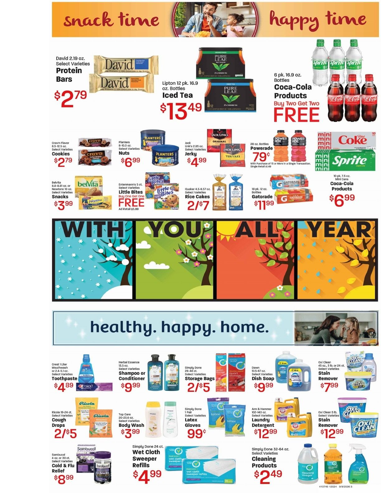 Honey's Marketplace (260 East 300 South, Kanab, UT) Weekly Ad September 9 - 15, 2026